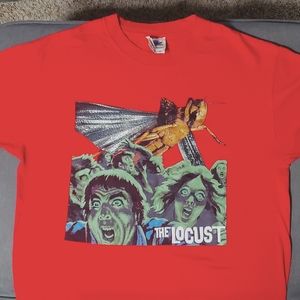 The Locust mens Medium Vintage first album T Shirt